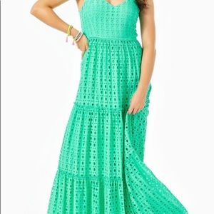 Lilly Pulitzer Melody Maxi Dress, emerald green